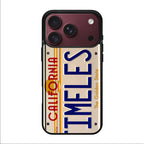 Back to the Future License Plate Timeless iPhone 18 Pro / 18 Pro Max Case