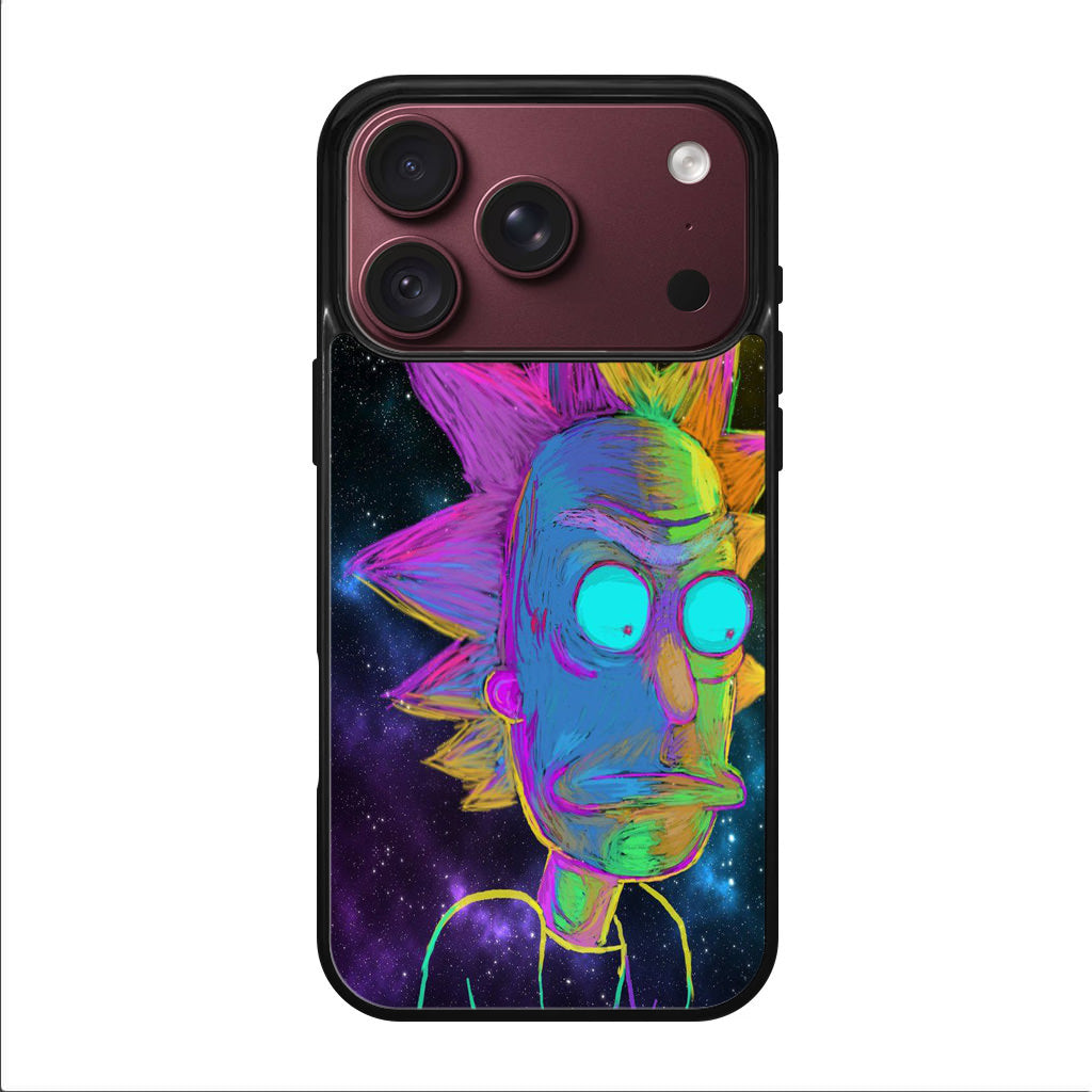 Rick Colorful Crayon Space iPhone 18 Pro / 18 Pro Max Case