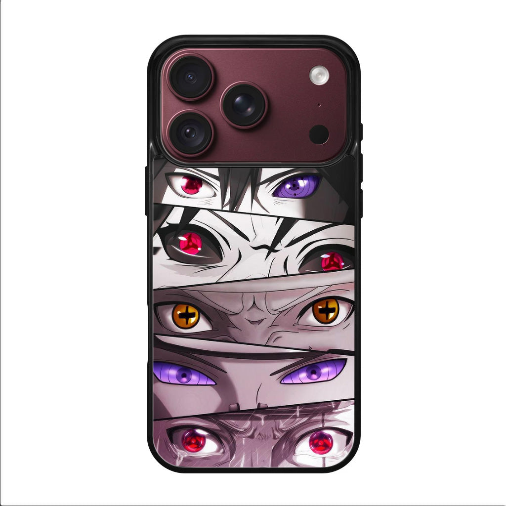 The Powerful Eyes on Naruto iPhone 18 Pro / 18 Pro Max Case