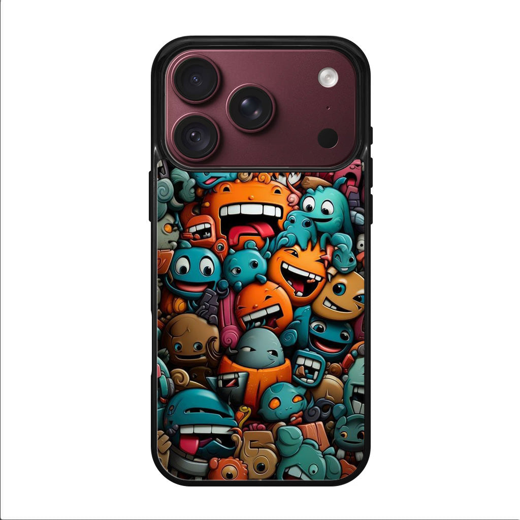 Chaos Chuckles Invasion iPhone 18 Pro / 18 Pro Max Case