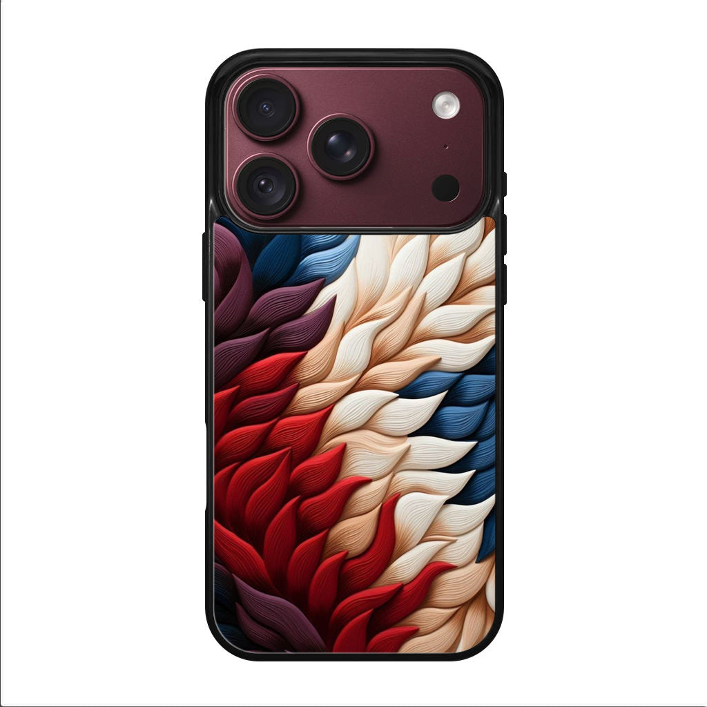 Colorful Feathers Art iPhone 18 Pro / 18 Pro Max Case