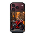 Crimson Velocity in Autumn Flame iPhone 18 Pro / 18 Pro Max Case