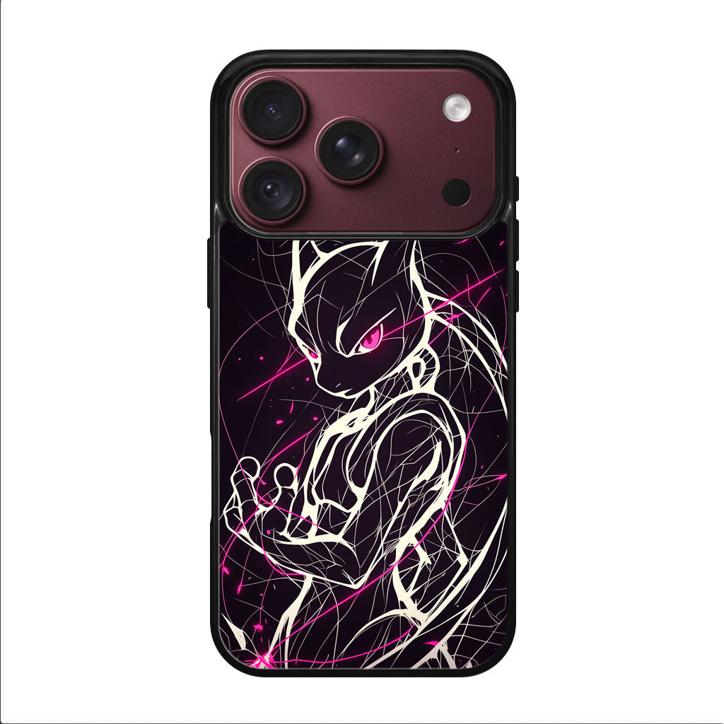 Mewtwo Cosmic Energy iPhone 18 Pro / 18 Pro Max Case