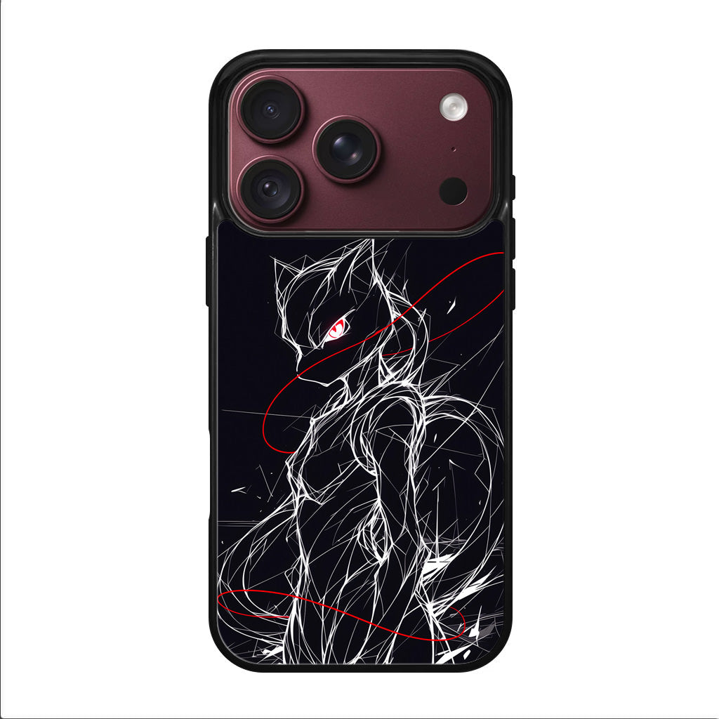 Mewtwo Silent Anomaly iPhone 18 Pro / 18 Pro Max Case
