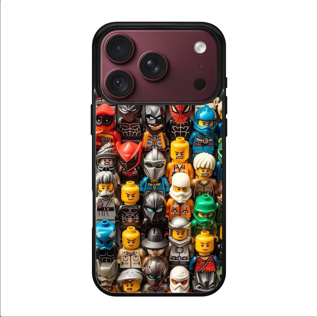 Mini Figures Heroes Assemble iPhone 18 Pro / 18 Pro Max Case