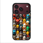 Mini Figures Heroes Assemble iPhone 18 Pro / 18 Pro Max Case
