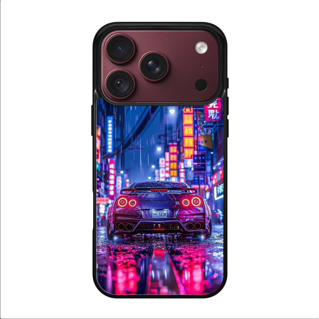 Neon Midnight Drift Tokyo Rain iPhone 18 Pro / 18 Pro Max Case