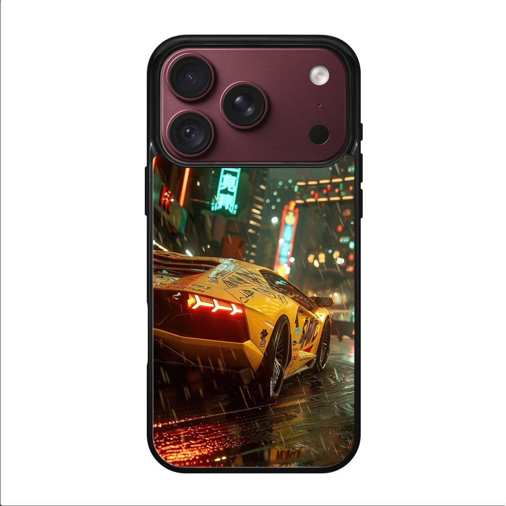 Night Drift Thunder Neon Streets iPhone 18 Pro / 18 Pro Max Case