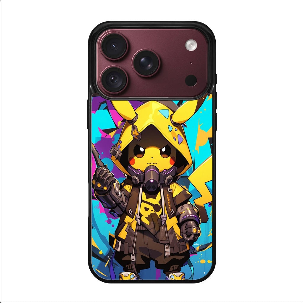 Pikachu Street Shock Assassin iPhone 18 Pro / 18 Pro Max Case