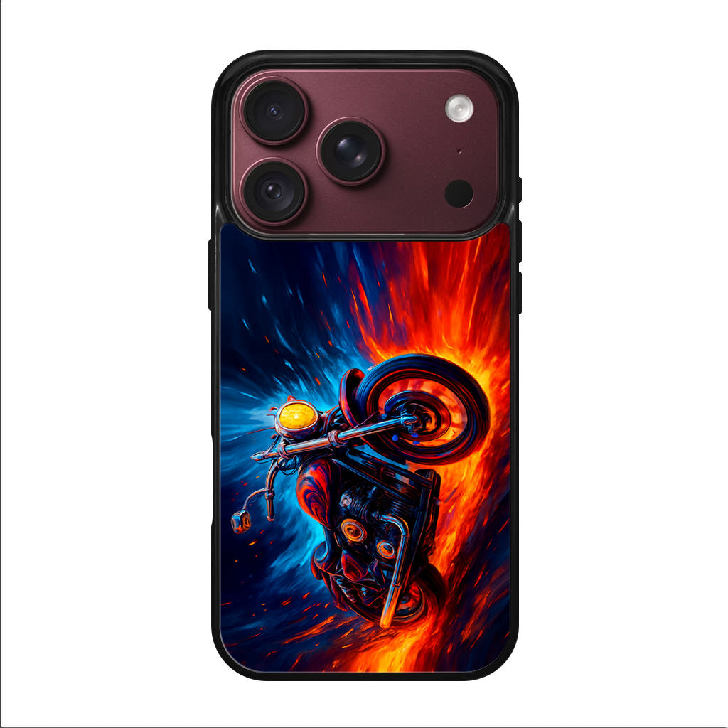 Ride Through Fire and Ice iPhone 18 Pro / 18 Pro Max Case