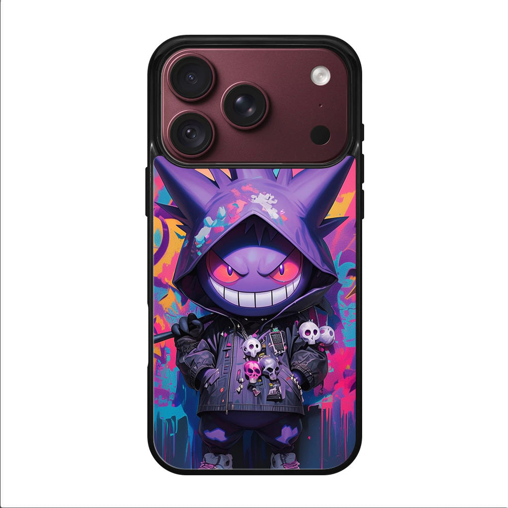 Shadow Drip Gengar Goes Street iPhone 18 Pro / 18 Pro Max Case