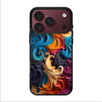 The Dance of Abstract Waves iPhone 18 Pro / 18 Pro Max Case