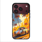 Turbo Dreams in Neon Palms iPhone 18 Pro / 18 Pro Max Case