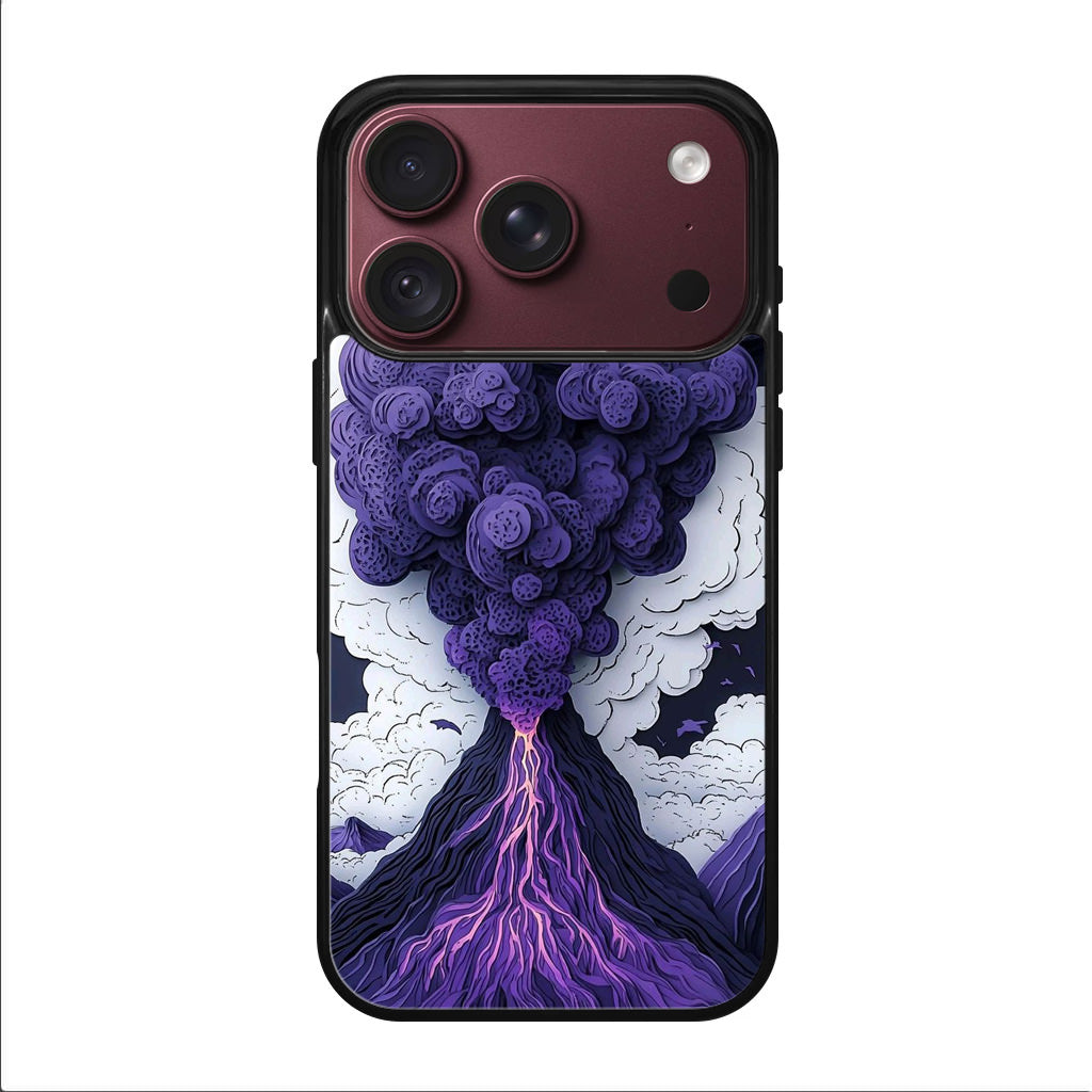 Violet Fury The Awakening Volcano iPhone 18 Pro / 18 Pro Max Case
