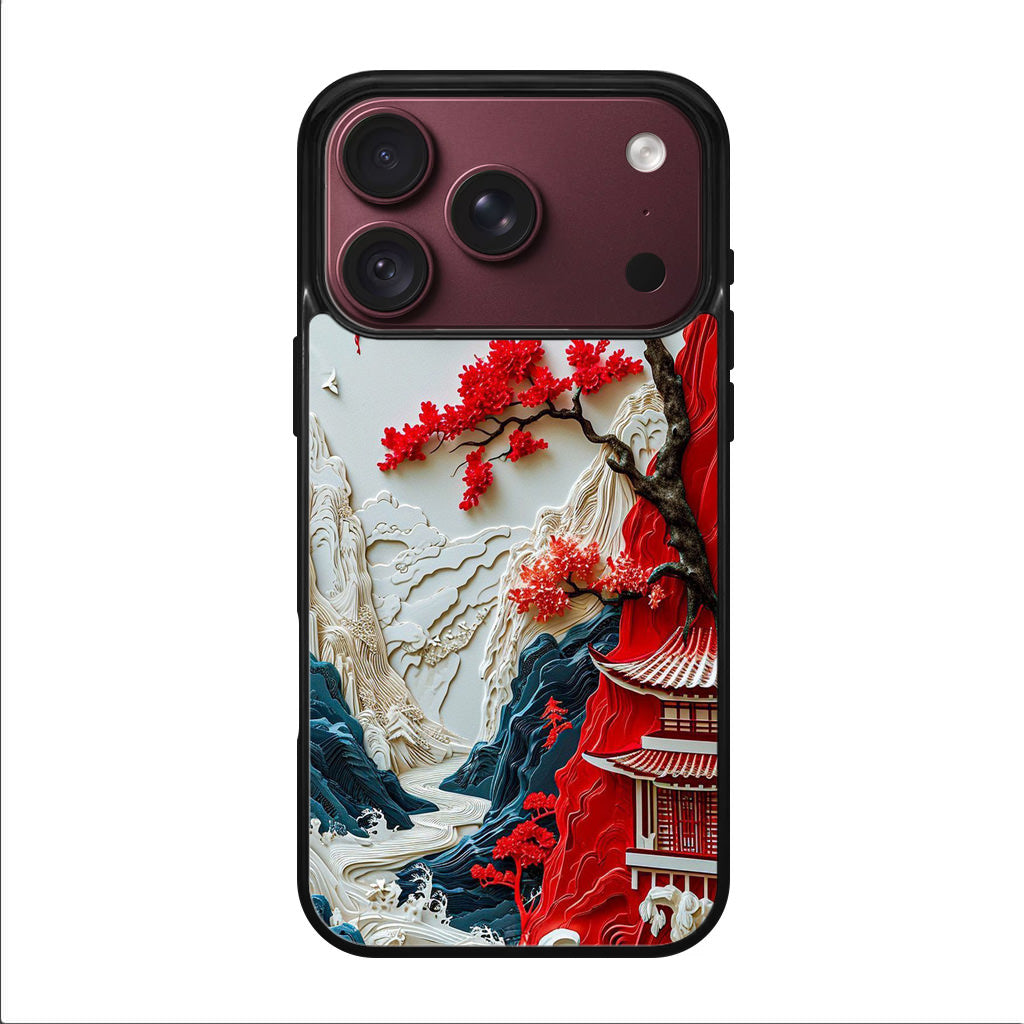 Whispers of the Crimson Zen iPhone 18 Pro / 18 Pro Max Case