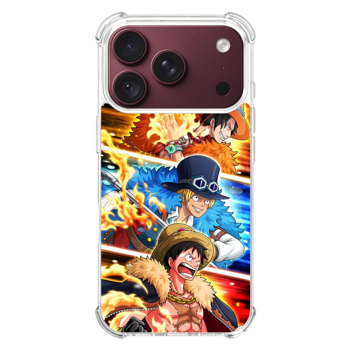 Ace Sabo Luffy iPhone 18 Pro / 18 Pro Max Case