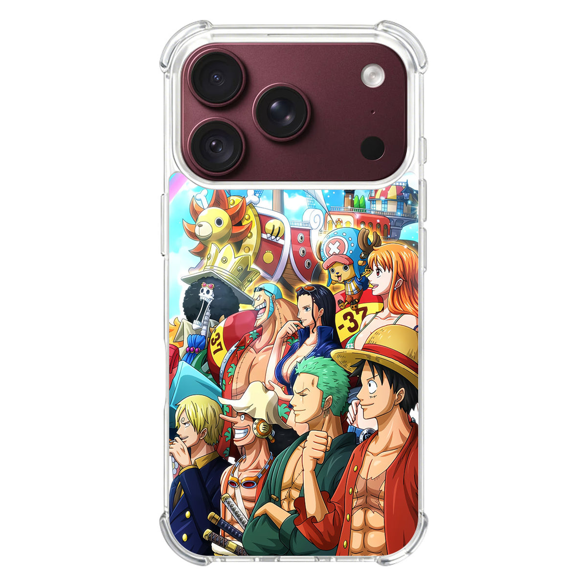 Crew of Mugiwara Pirate iPhone 18 Pro / 18 Pro Max Case