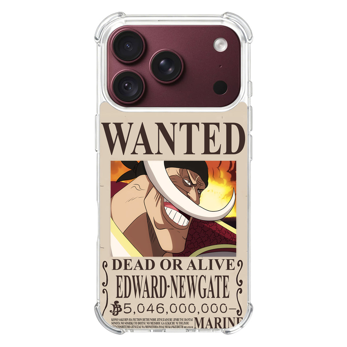 Edward Newgate Bounty iPhone 18 Pro / 18 Pro Max Case