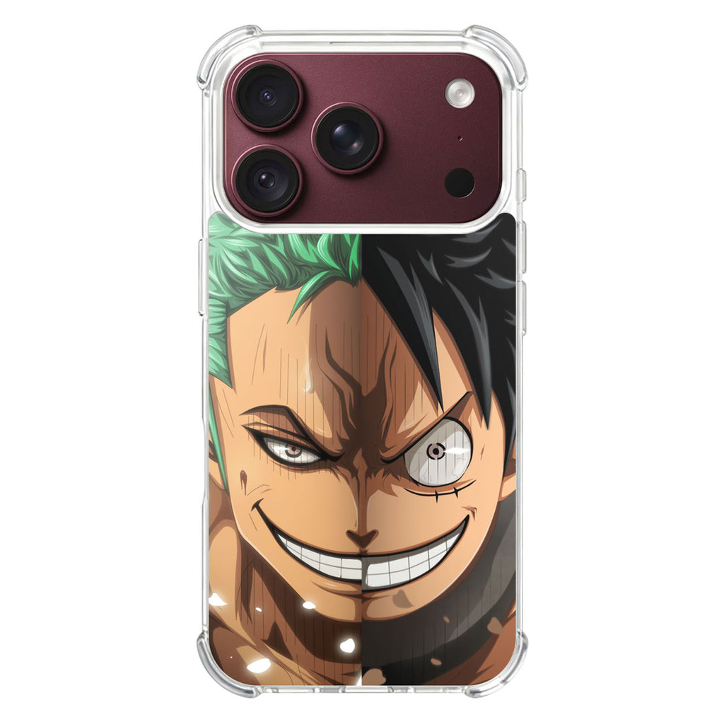 Luffy And Zoro Half Smile iPhone 18 Pro / 18 Pro Max Case