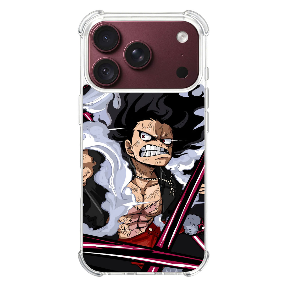 Luffy Snake Man Culverin Art iPhone 18 Pro / 18 Pro Max Case
