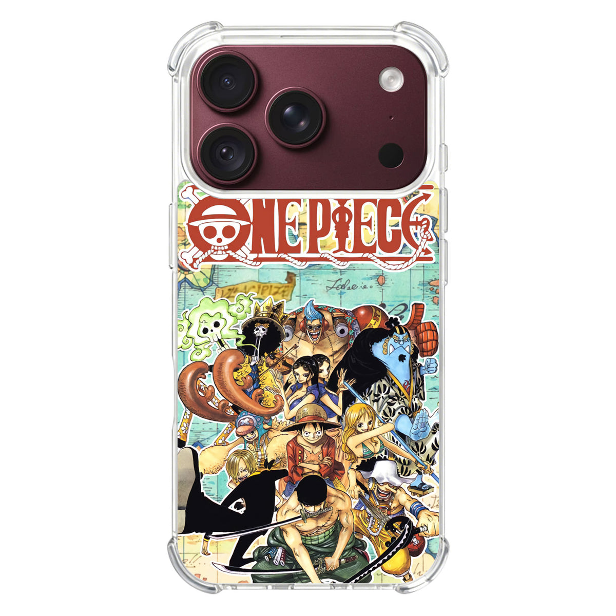 One Piece Comic Straw Hat Pirate iPhone 18 Pro / 18 Pro Max Case