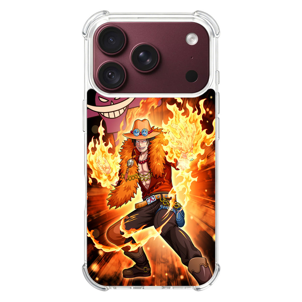 Portgas D Ace Fire Power iPhone 18 Pro / 18 Pro Max Case