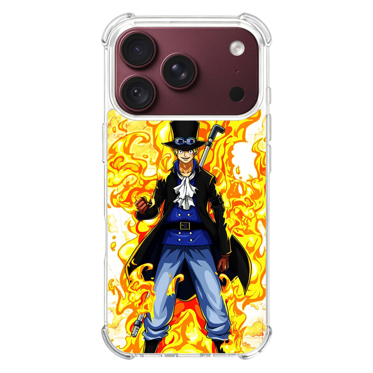 Sabo Mera Mera No Mi iPhone 18 Pro / 18 Pro Max Case