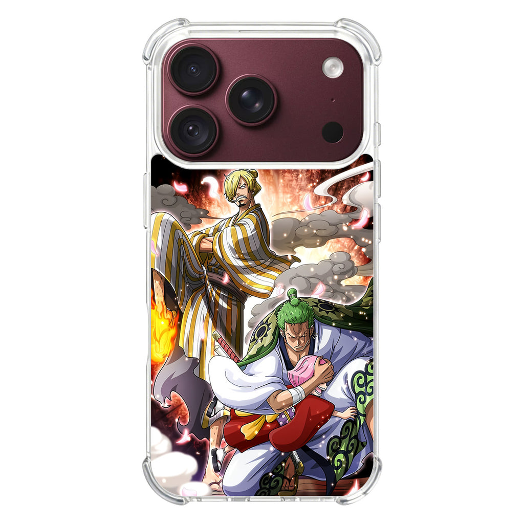 Sanji And Zoro Saving Otoko iPhone 18 Pro / 18 Pro Max Case