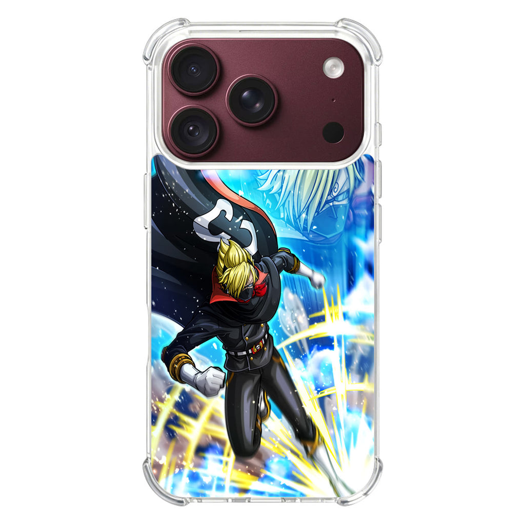 Sanji In Stealth Black Suit iPhone 18 Pro / 18 Pro Max Case