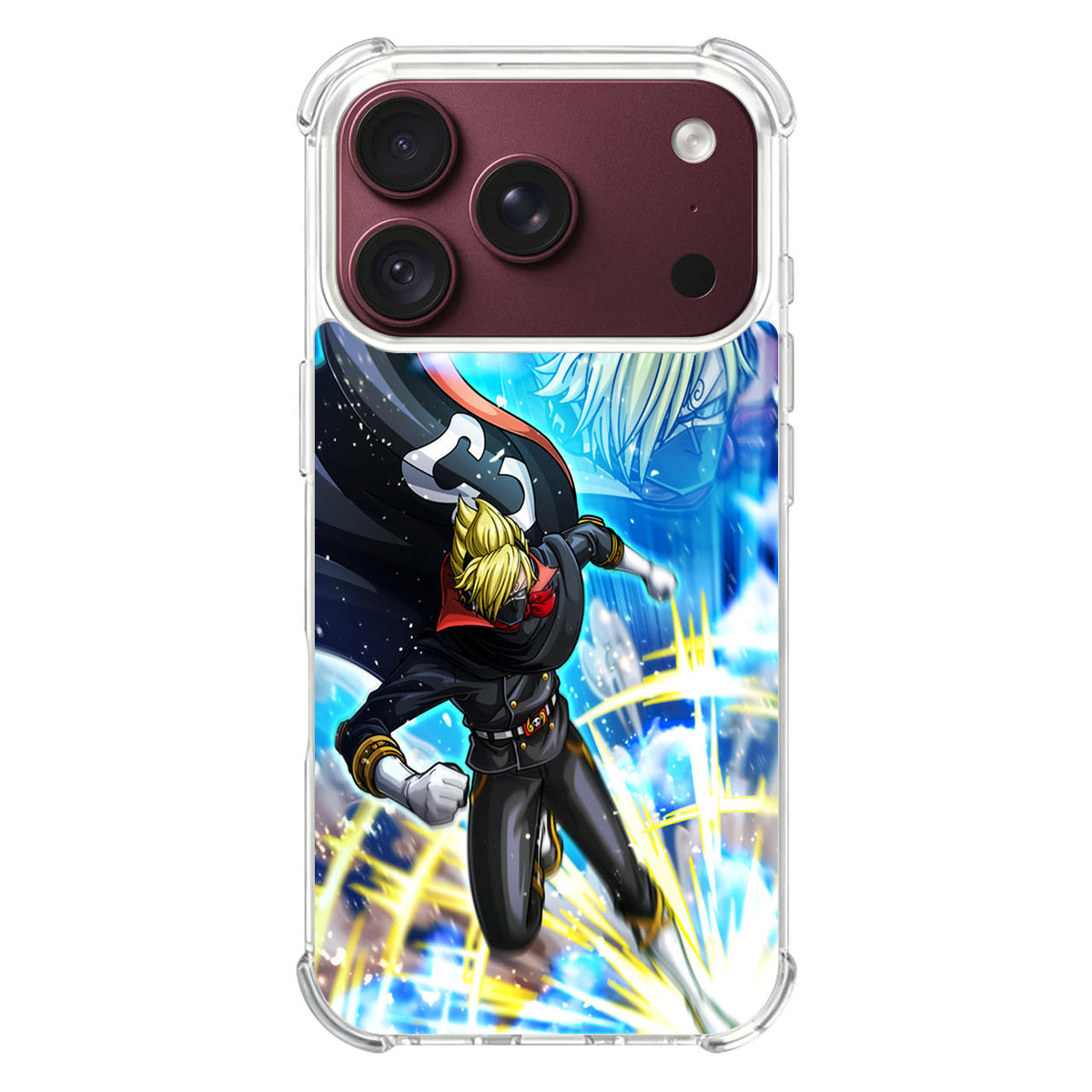 Sanji In Stealth Black Suit iPhone 18 Pro / 18 Pro Max Case