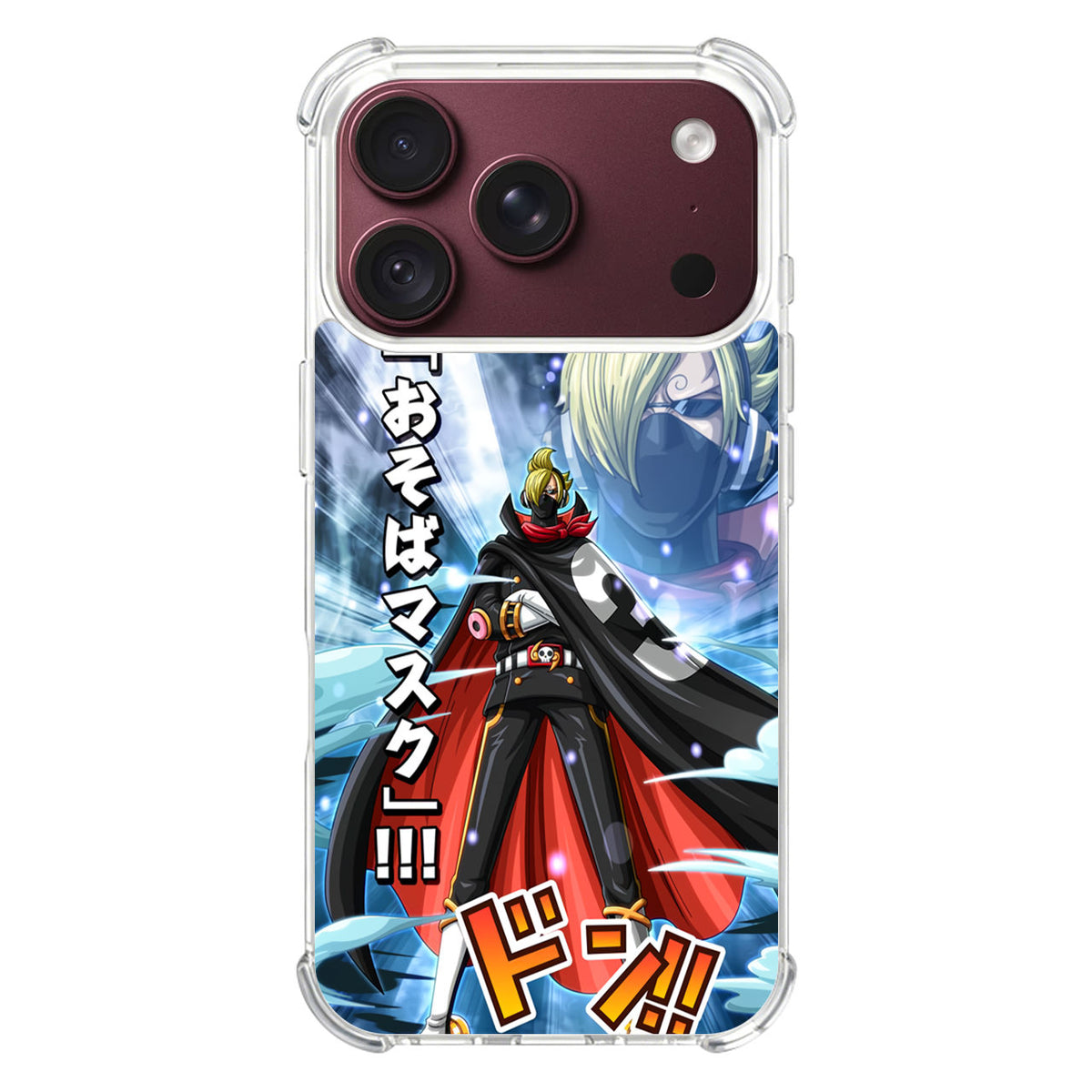 Stealth Black Sanji iPhone 18 Pro / 18 Pro Max Case