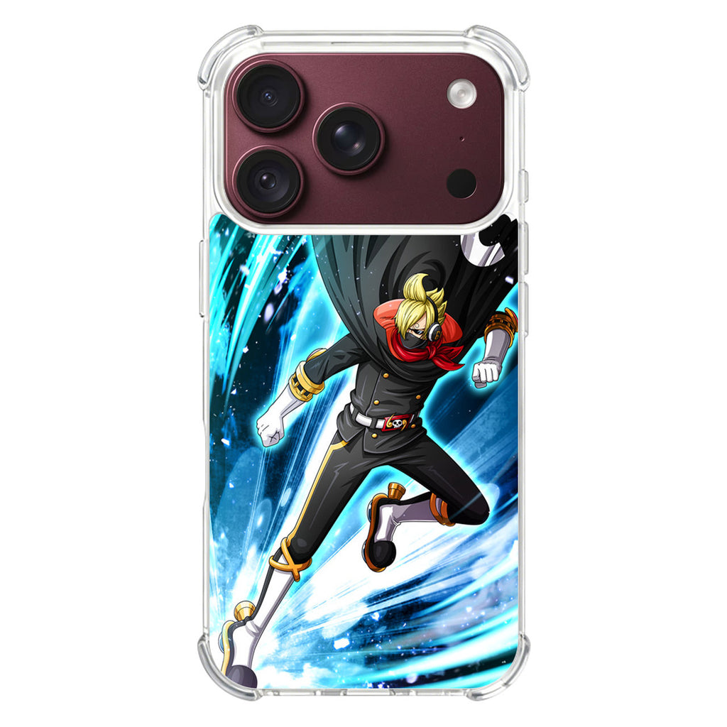 Stealth Black Vinsmoke Sanji iPhone 18 Pro / 18 Pro Max Case