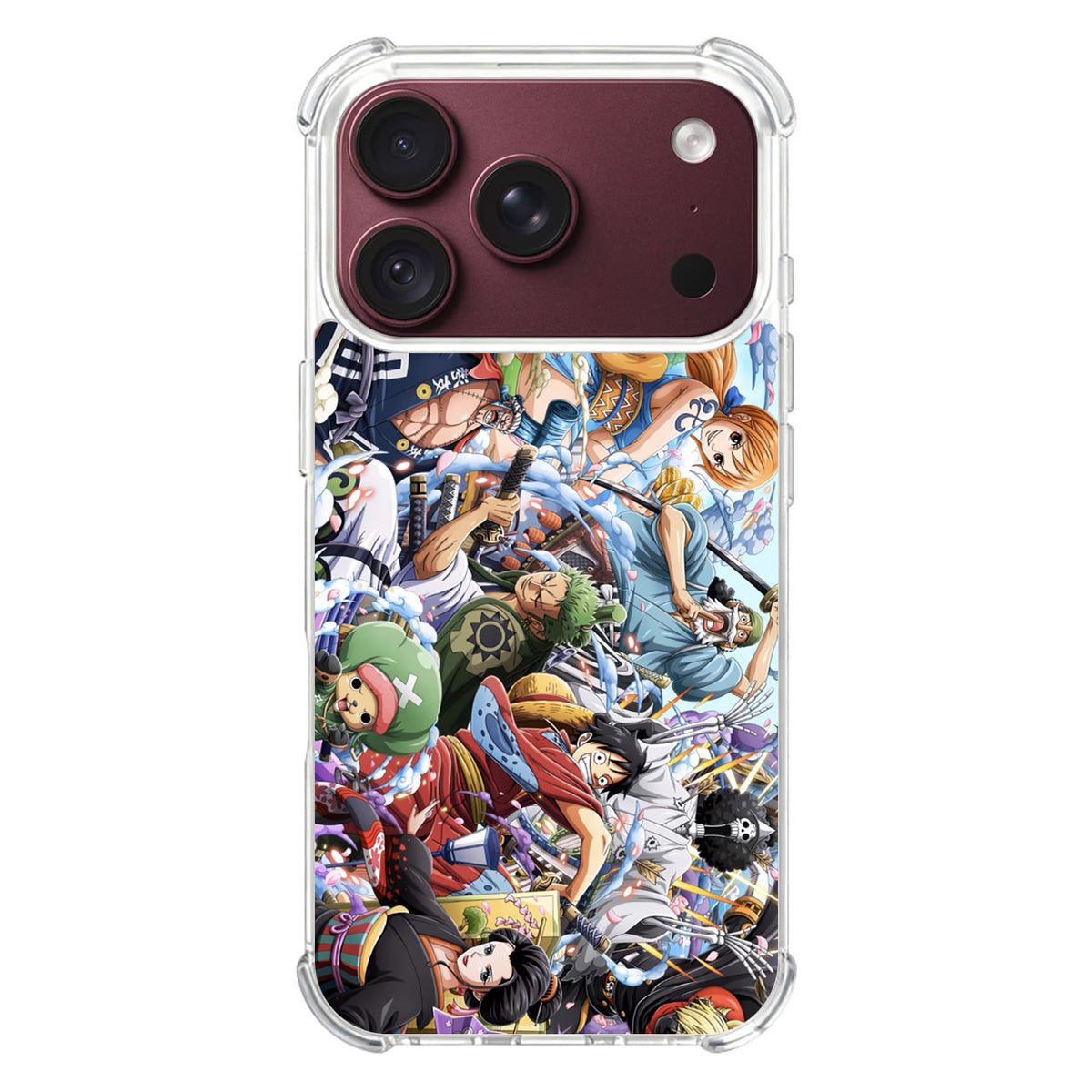 Straw Hat Pirates Arc Wano iPhone 18 Pro / 18 Pro Max Case