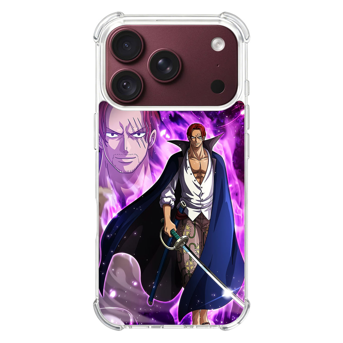 The Emperor Red Hair Shanks iPhone 18 Pro / 18 Pro Max Case