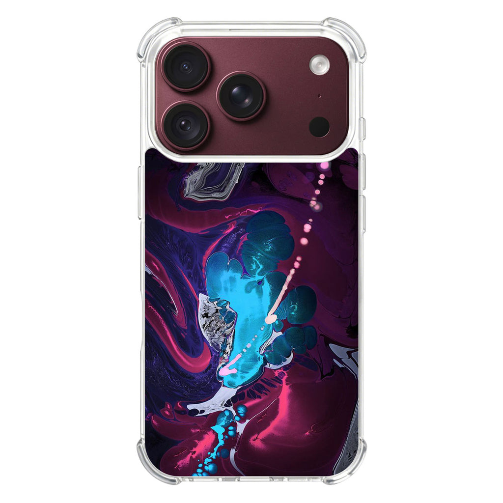 Abstract Purple Blue Art iPhone 18 Pro / 18 Pro Max Case