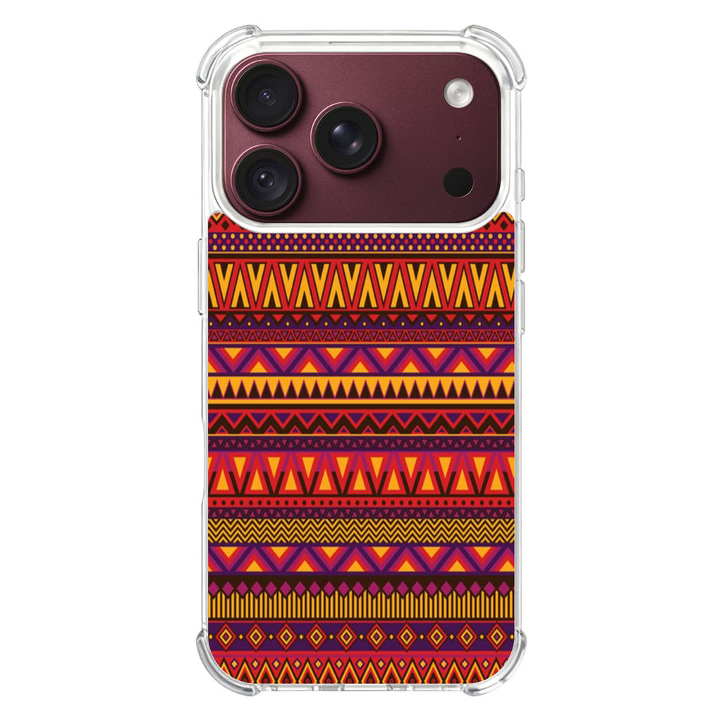 African Aztec Pattern iPhone 18 Pro / 18 Pro Max Case