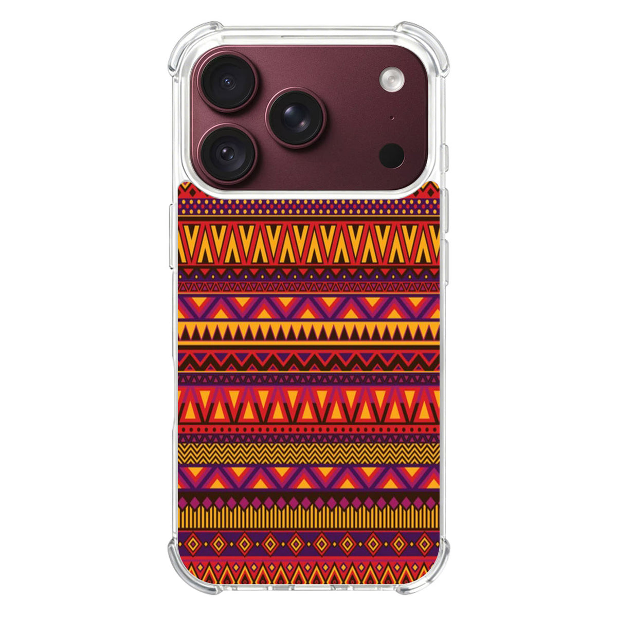 African Aztec Pattern iPhone 18 Pro / 18 Pro Max Case