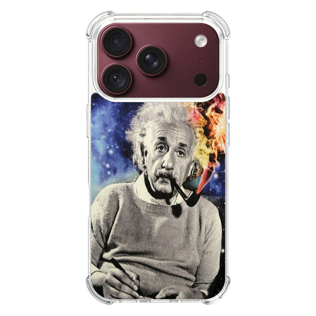 Albert Einstein Smoking iPhone 18 Pro / 18 Pro Max Case