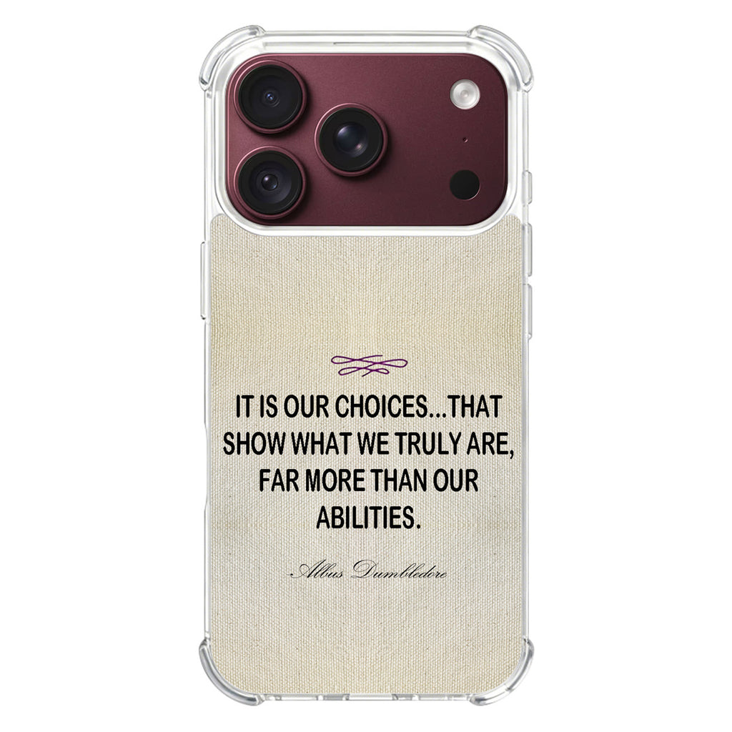 Albus Dumbledore Quote iPhone 18 Pro / 18 Pro Max Case