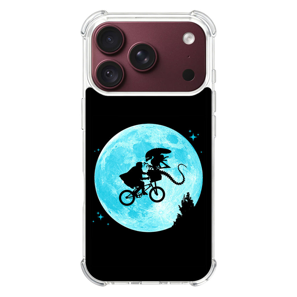 Alien Bike to the Moon iPhone 18 Pro / 18 Pro Max Case