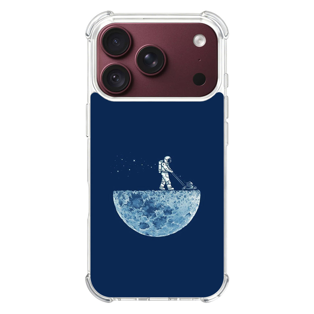 Astronaut Mowing The Moon iPhone 18 Pro / 18 Pro Max Case