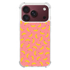 Bananas Fruit Pattern Pink iPhone 18 Pro / 18 Pro Max Case