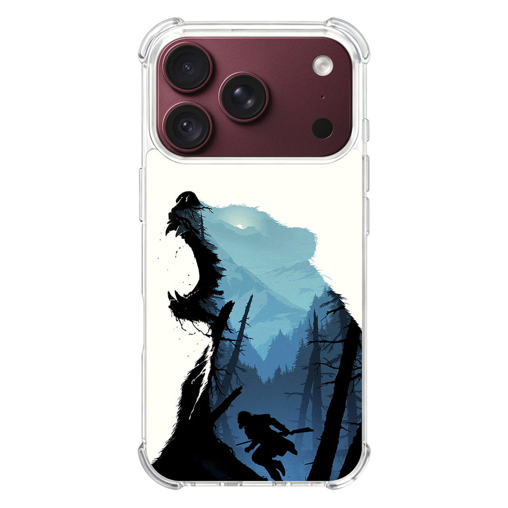 Bear Hunter Art iPhone 18 Pro / 18 Pro Max Case