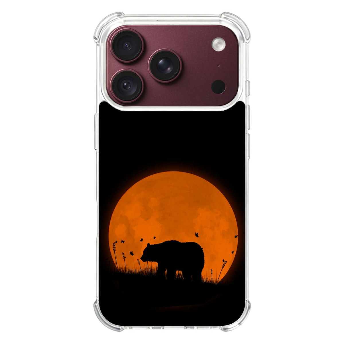 Bear Silhouette iPhone 18 Pro / 18 Pro Max Case