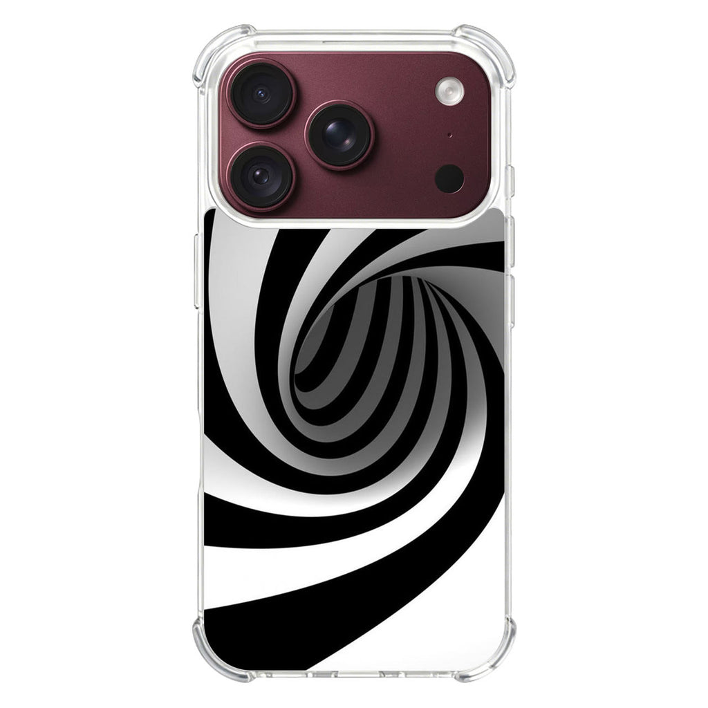 Black and White Twist iPhone 18 Pro / 18 Pro Max Case