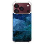 Blue Abstract Art iPhone 18 Pro / 18 Pro Max Case