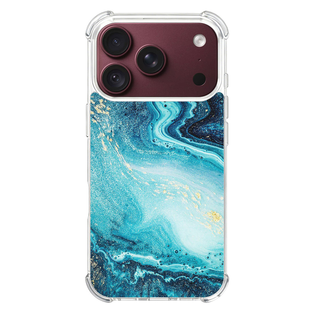 Blue Water Glitter iPhone 18 Pro / 18 Pro Max Case