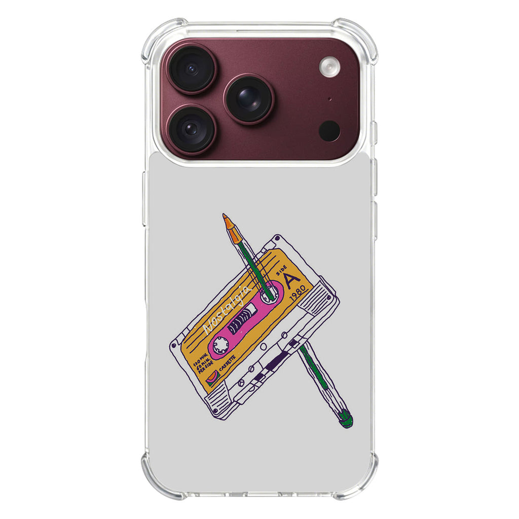 Cassete Tape Old iPhone 18 Pro / 18 Pro Max Case