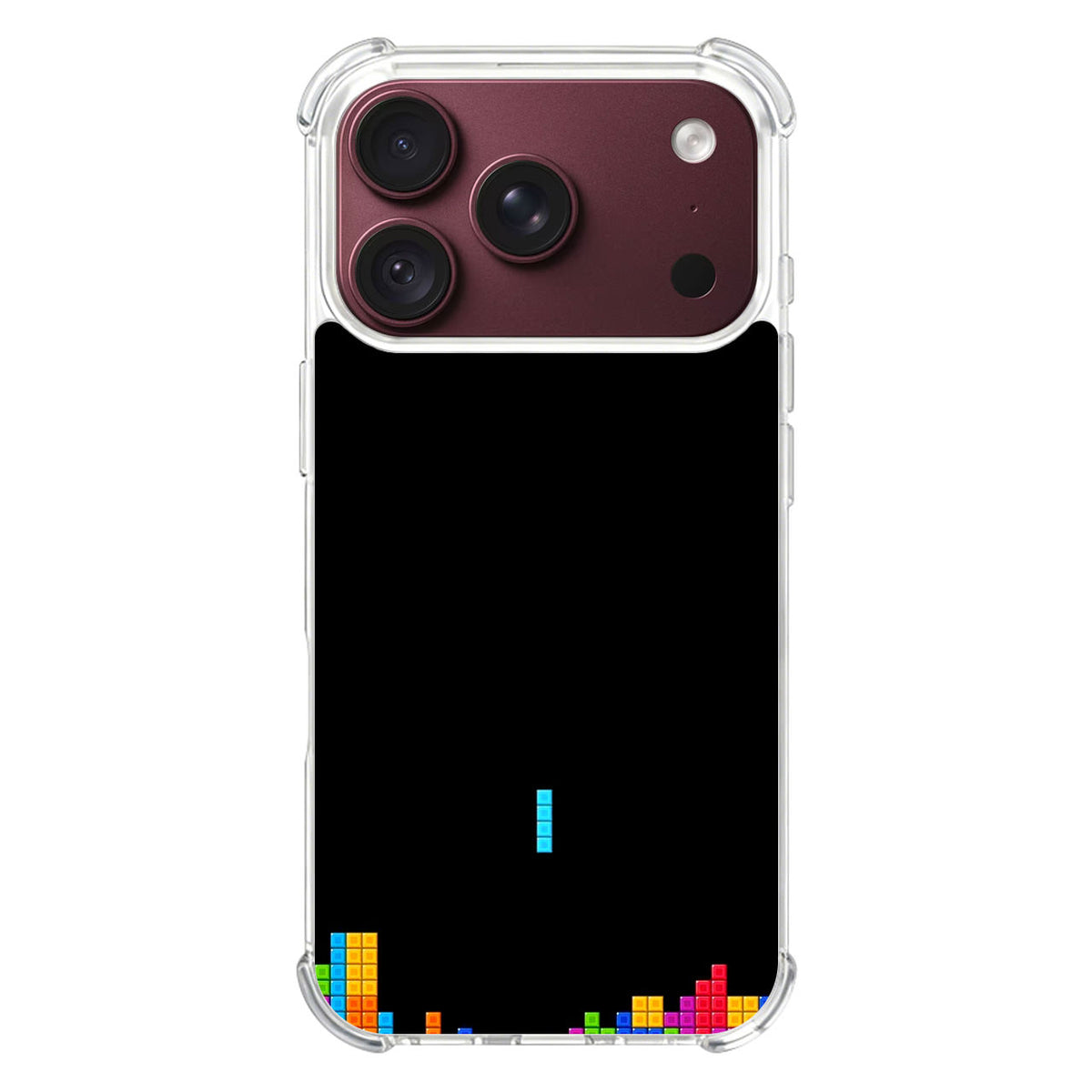 Classic Video Game Tetris iPhone 18 Pro / 18 Pro Max Case