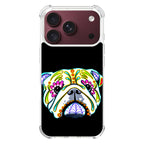 Colorful Bulldog Art iPhone 18 Pro / 18 Pro Max Case